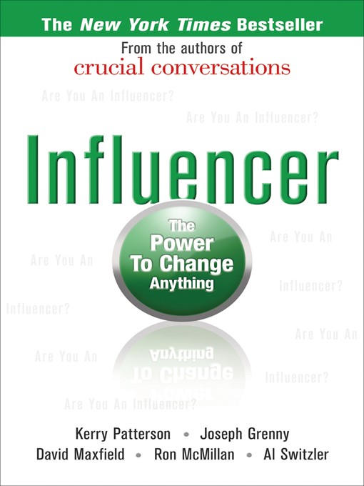 Title details for Influencer by Kerry Patterson - Available